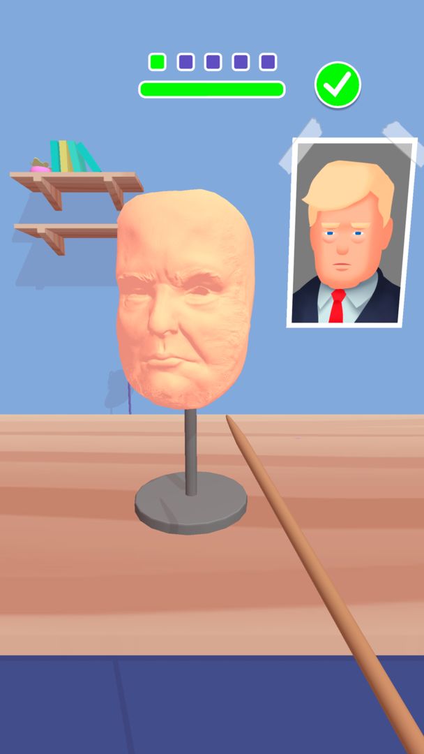 Face Sculptor 3D 게임 스크린 샷