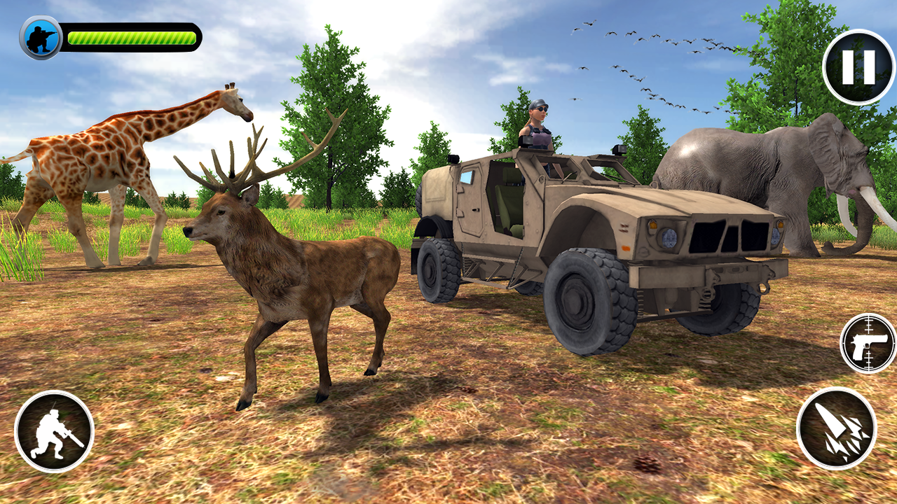 Animal Safari Deer Hunter Game Screenshot