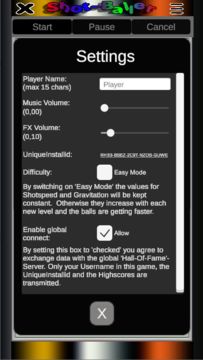 Cuplikan Layar Game ShotBaller