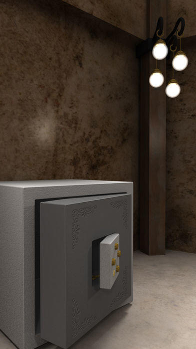 Cuplikan Layar Game 脱出ゲーム - Den - 古びた五角形の書斎からの脱出