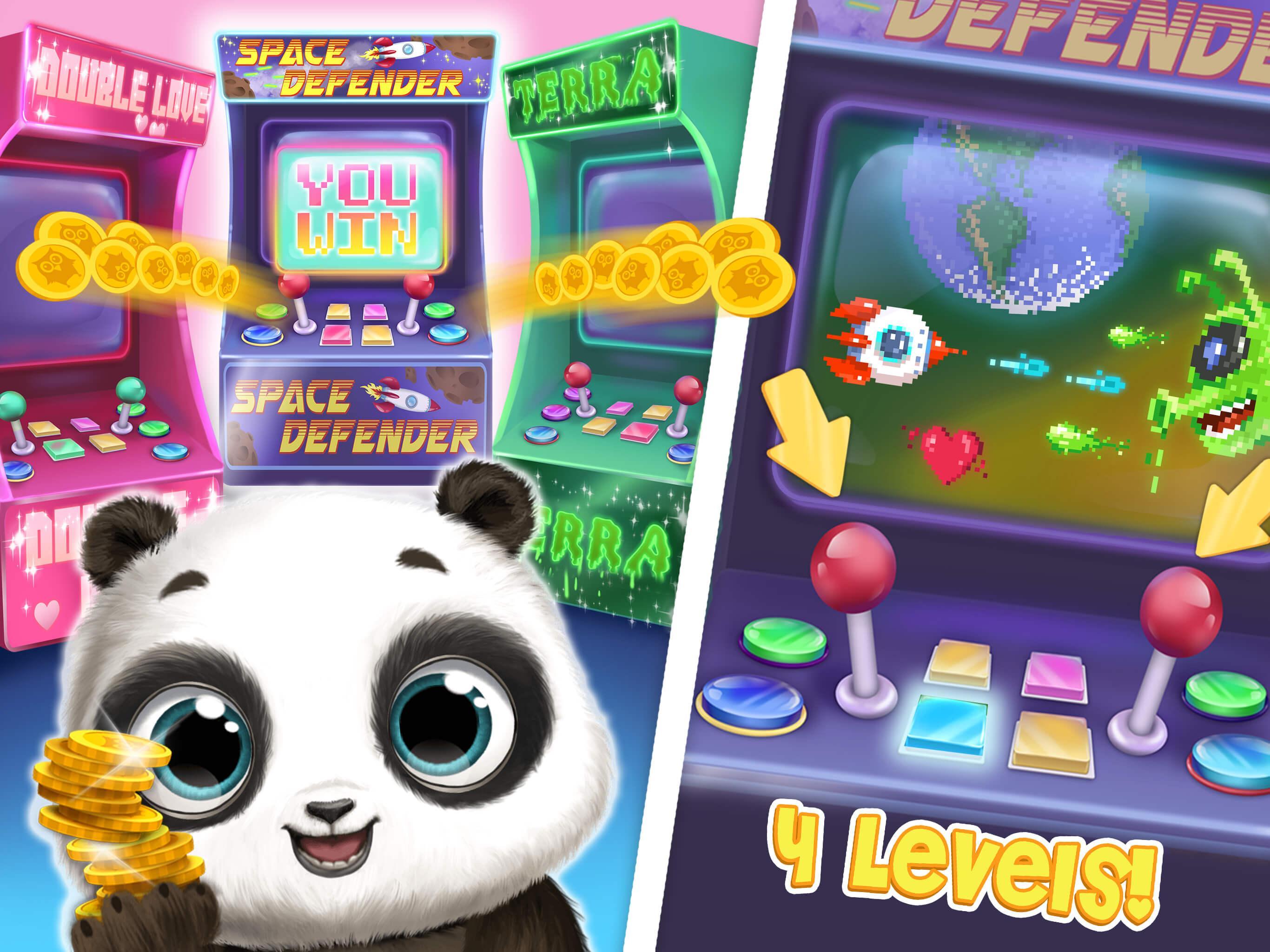 Cuplikan Layar Game Panda Lu Fun Park