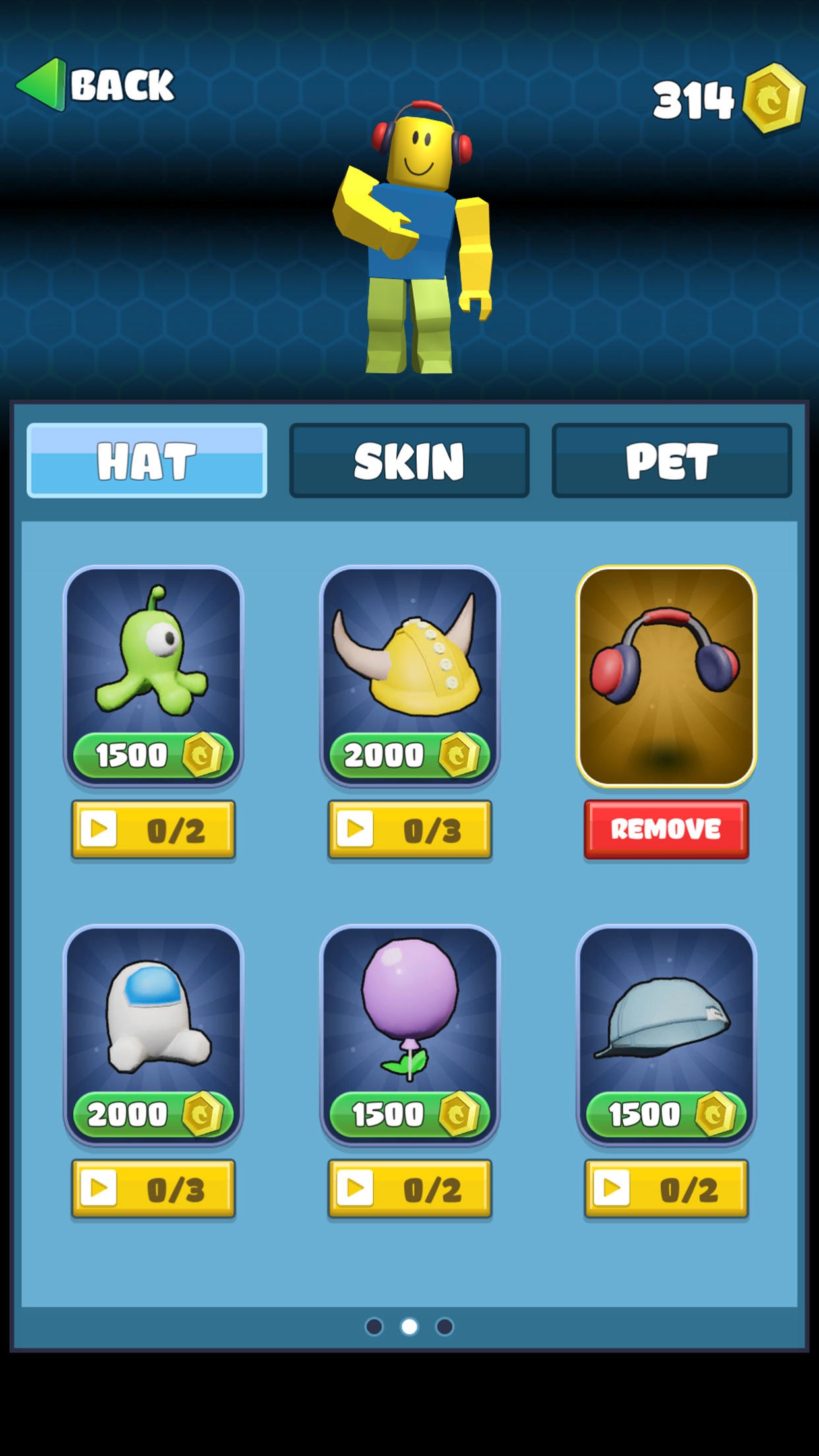 Screenshot of Roblock Smashers - Survival io game