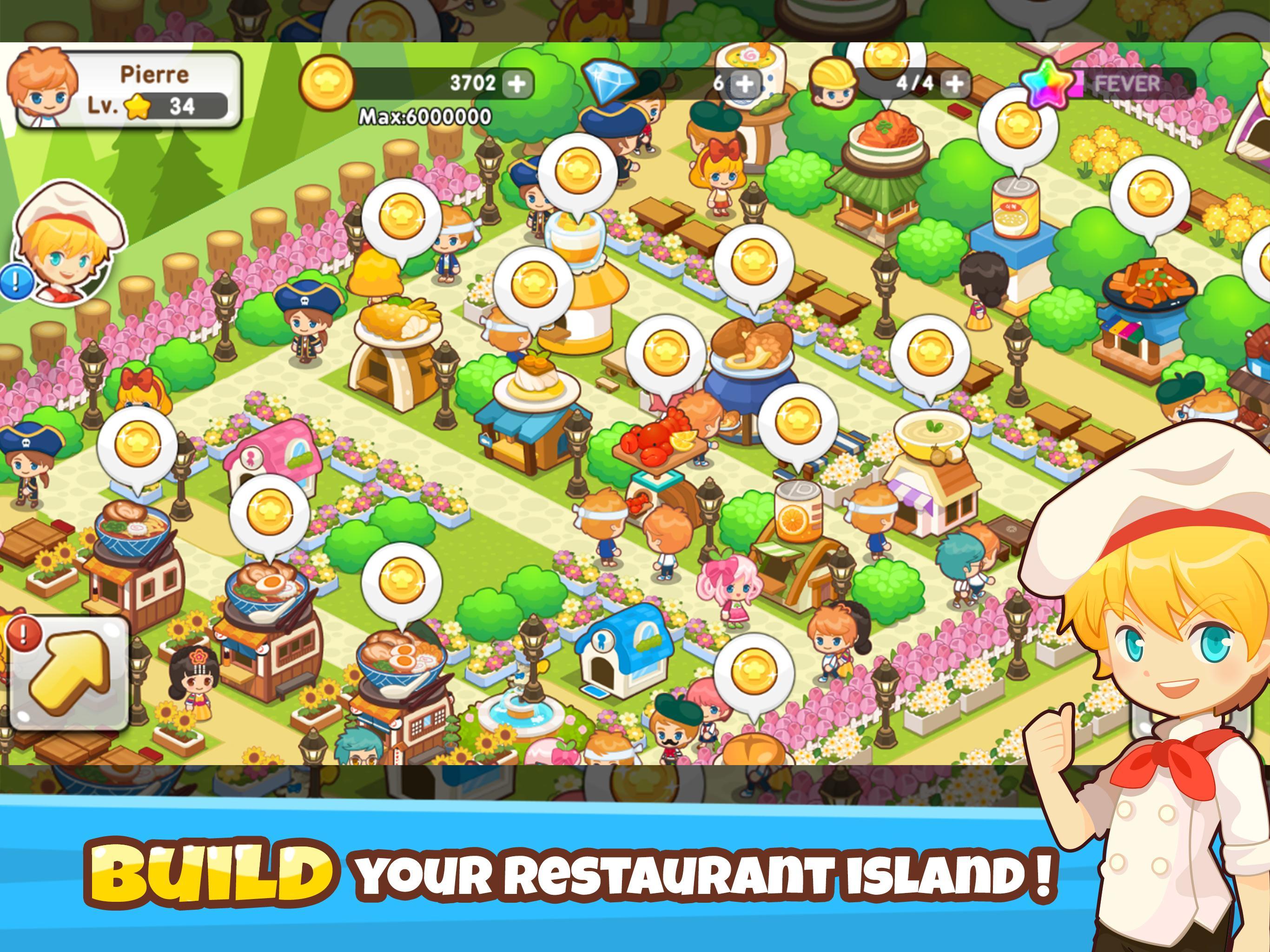 Скриншот игры Restaurant Paradise: Sim Build