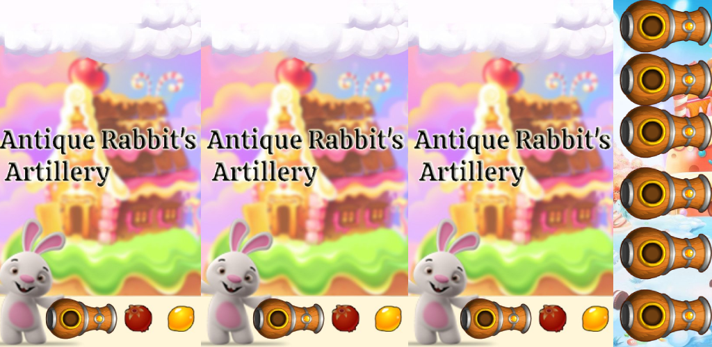 Screenshot of the video of Antique Rabbit Artillery