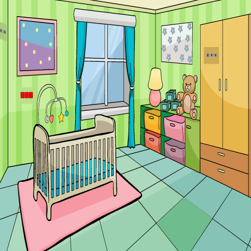 Cartoon Villa Escape Game Screenshot