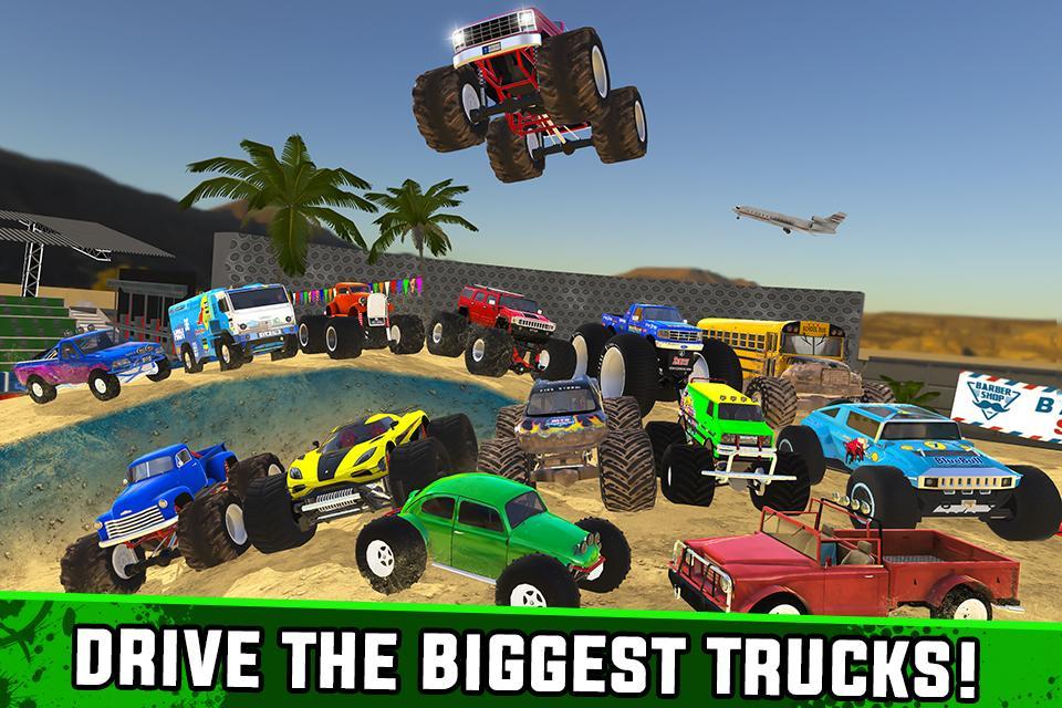 Captura de Tela do Jogo Monster Truck XT Airport Derby