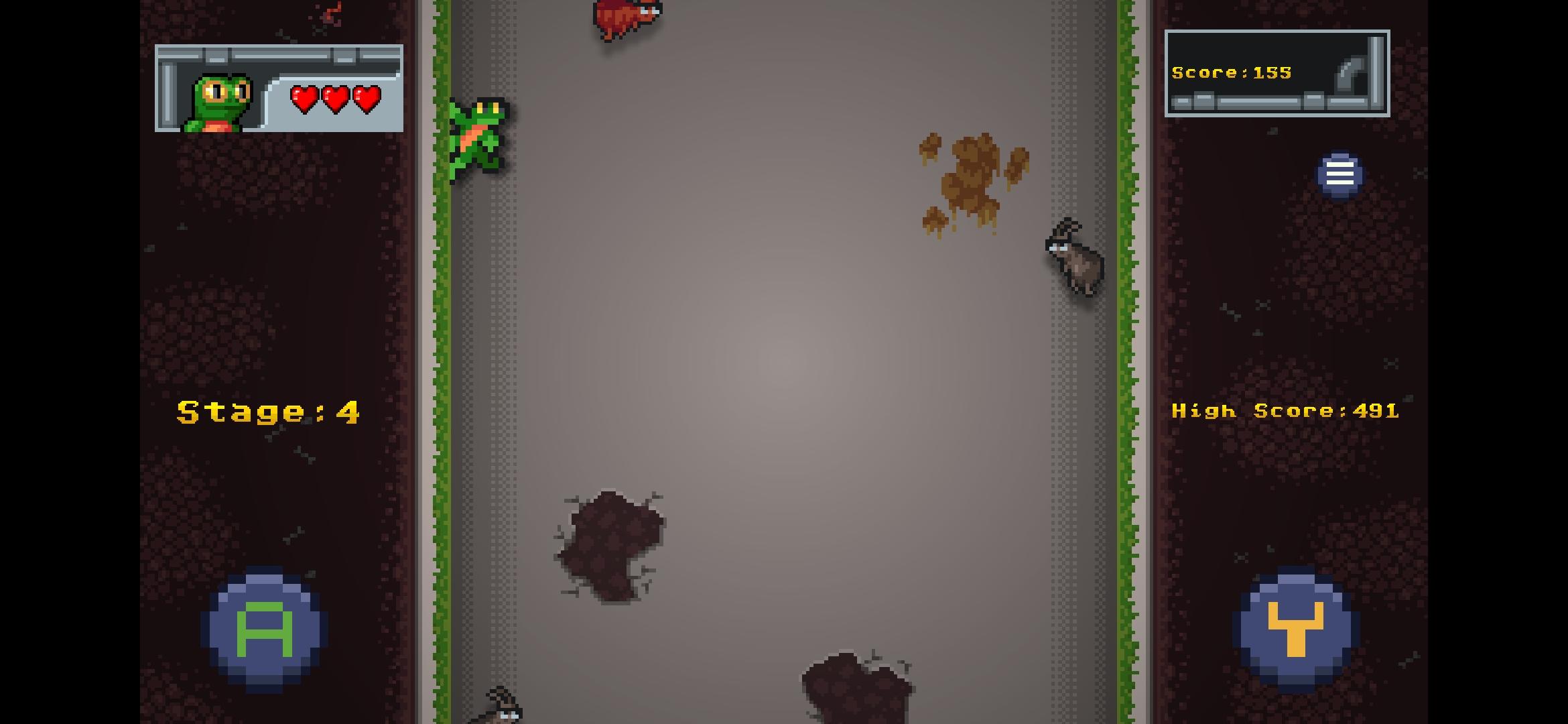 Geko: Entering The Pipe Game Screenshot