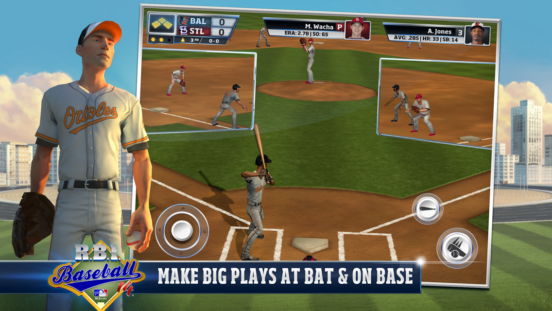 Cuplikan Layar Game R.B.I. Baseball 14