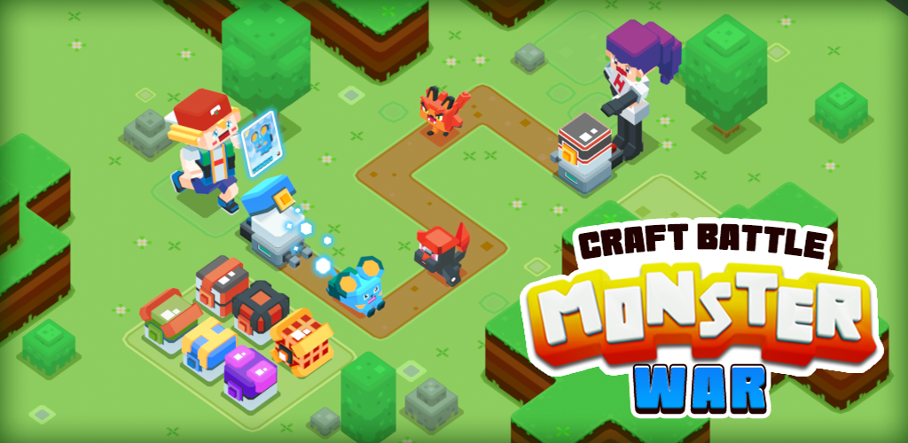 Screenshot of the video of Craft Battle: Monster War