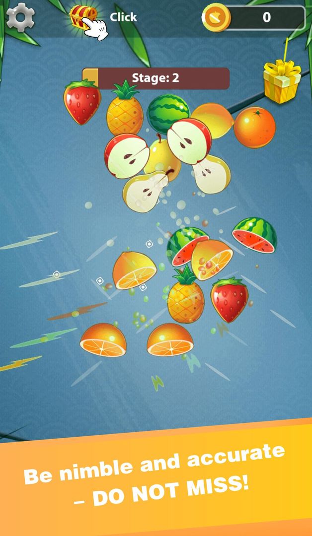 Fruit Cutter & Classic Game ภาพหน้าจอเกม