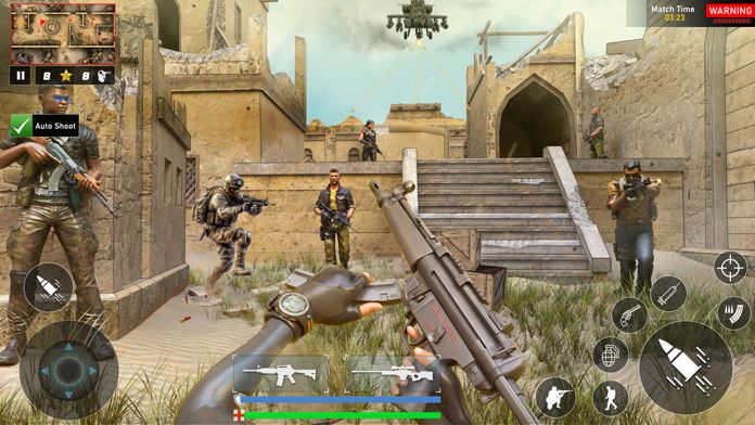 Baixe FPS Strike 3D: Jogo de Tiro On no PC