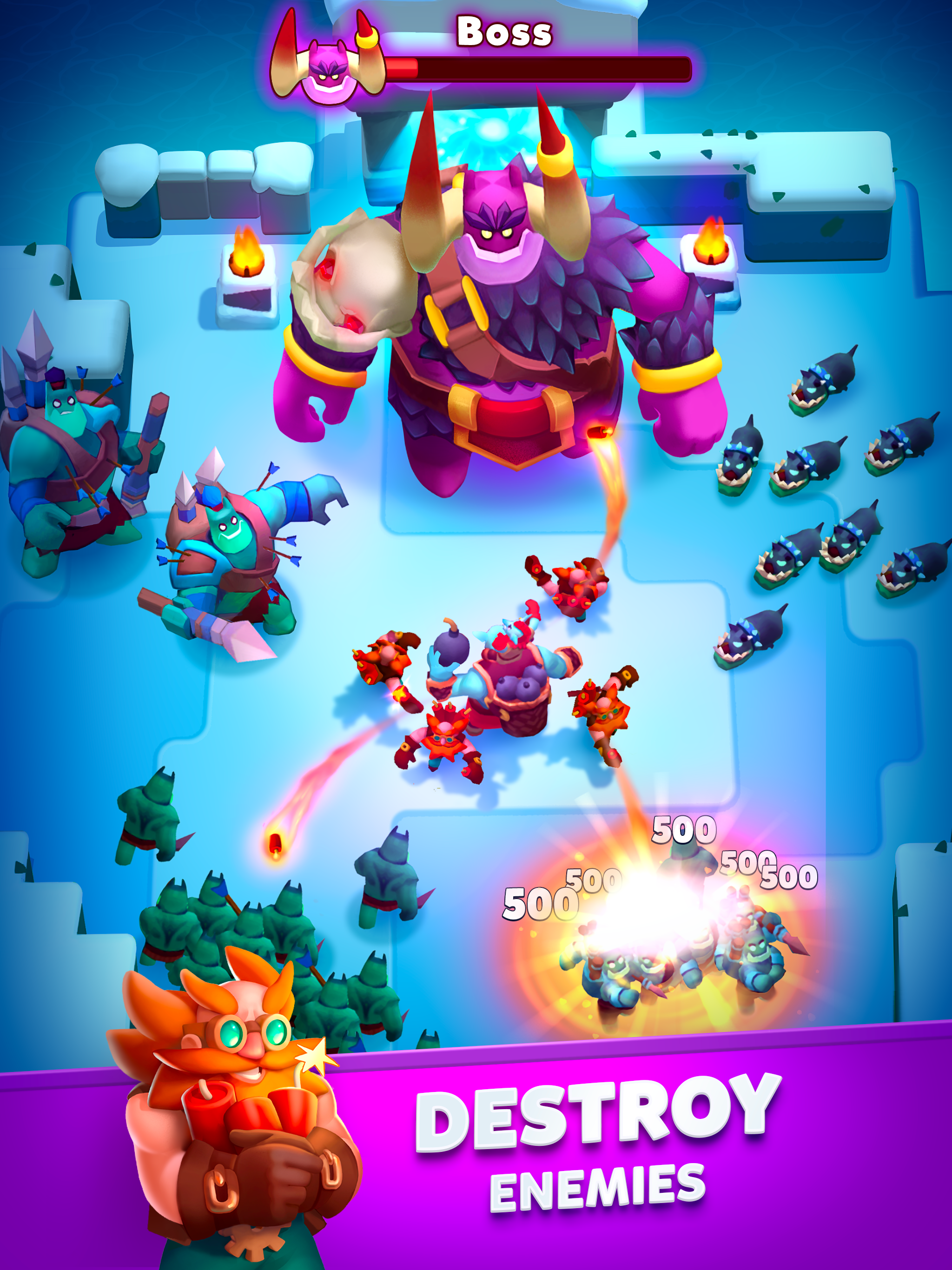 Crash Heads Game Screenshot