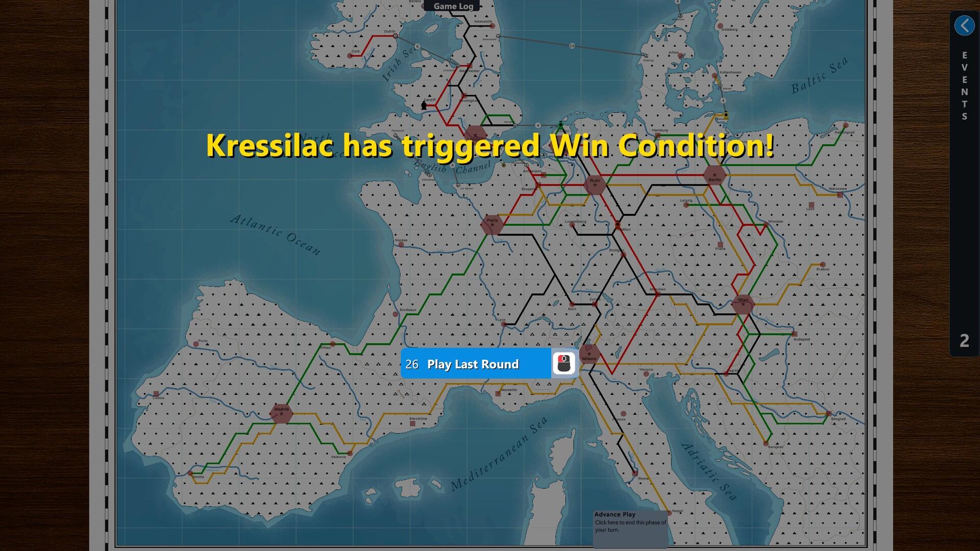 Empire Builder - Europe Game Screenshot