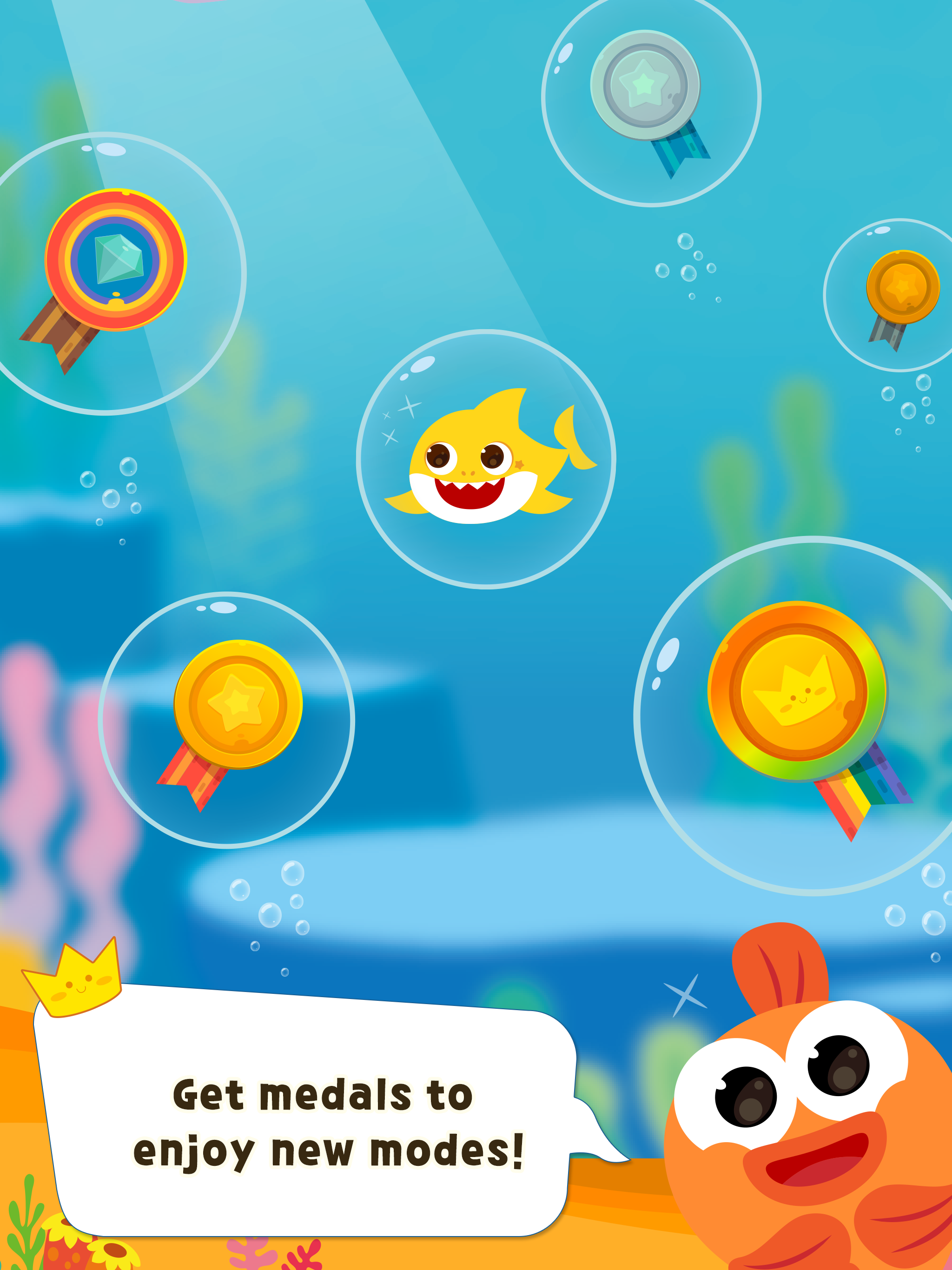 Baby Shark UP Game Screenshot