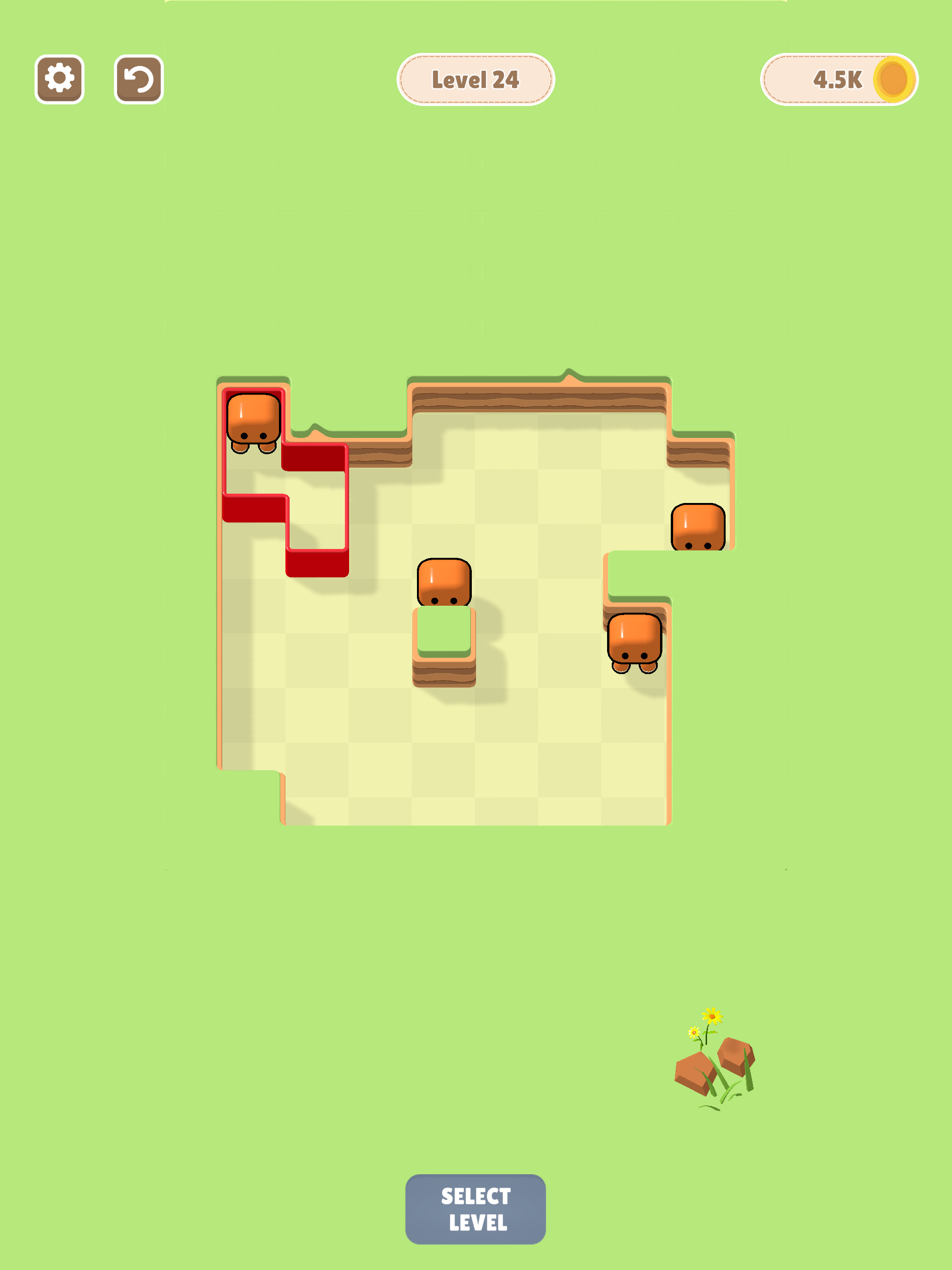 Screenshot of Box Shuffle Fun