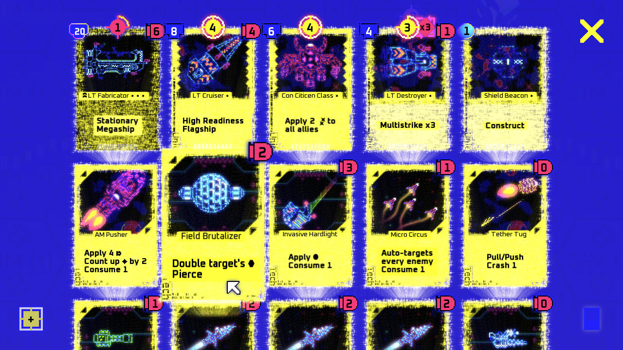 Hyperspace Deck Command screenshot game