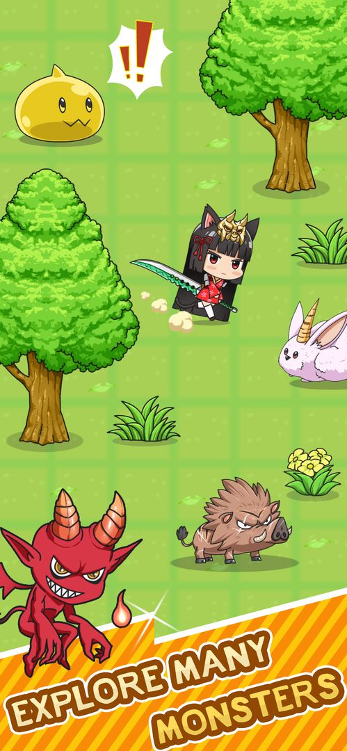 Screenshot of Isekai Samurai Cat Kawaii