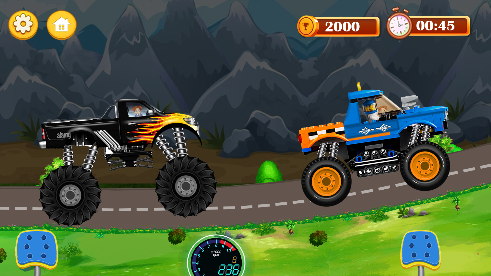 Kids Monster Truck Racing Game APK for Android Download