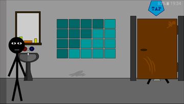Stickman escape lift Game Screenshot
