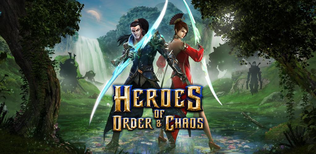 Banner of Heroes of Order & Chaos 