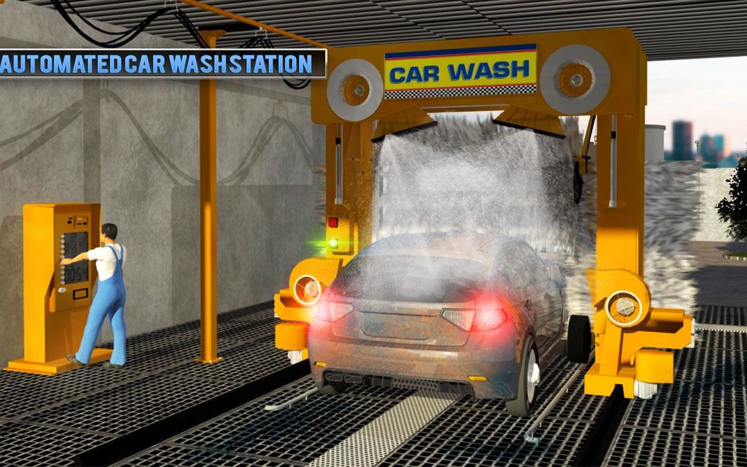 Screenshot of Smart Car Wash Service: Gas St
