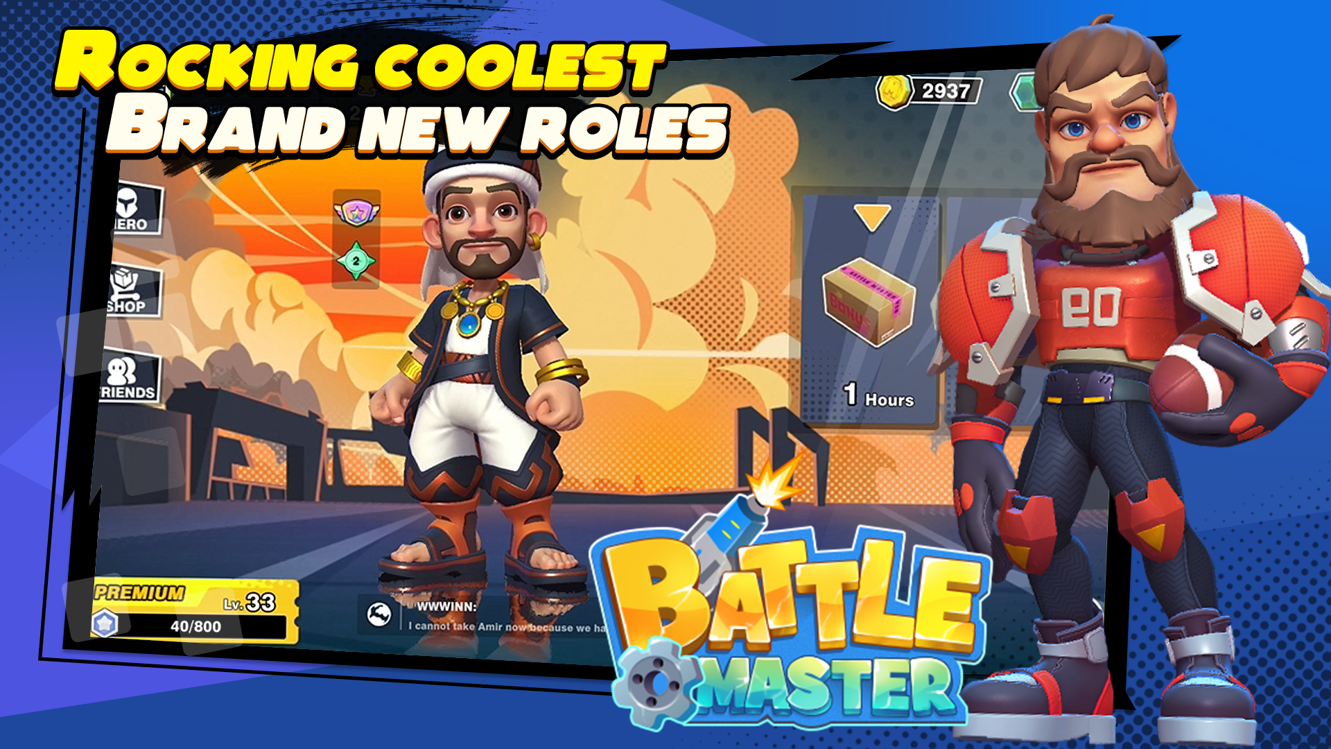 Battle Master screenshot game