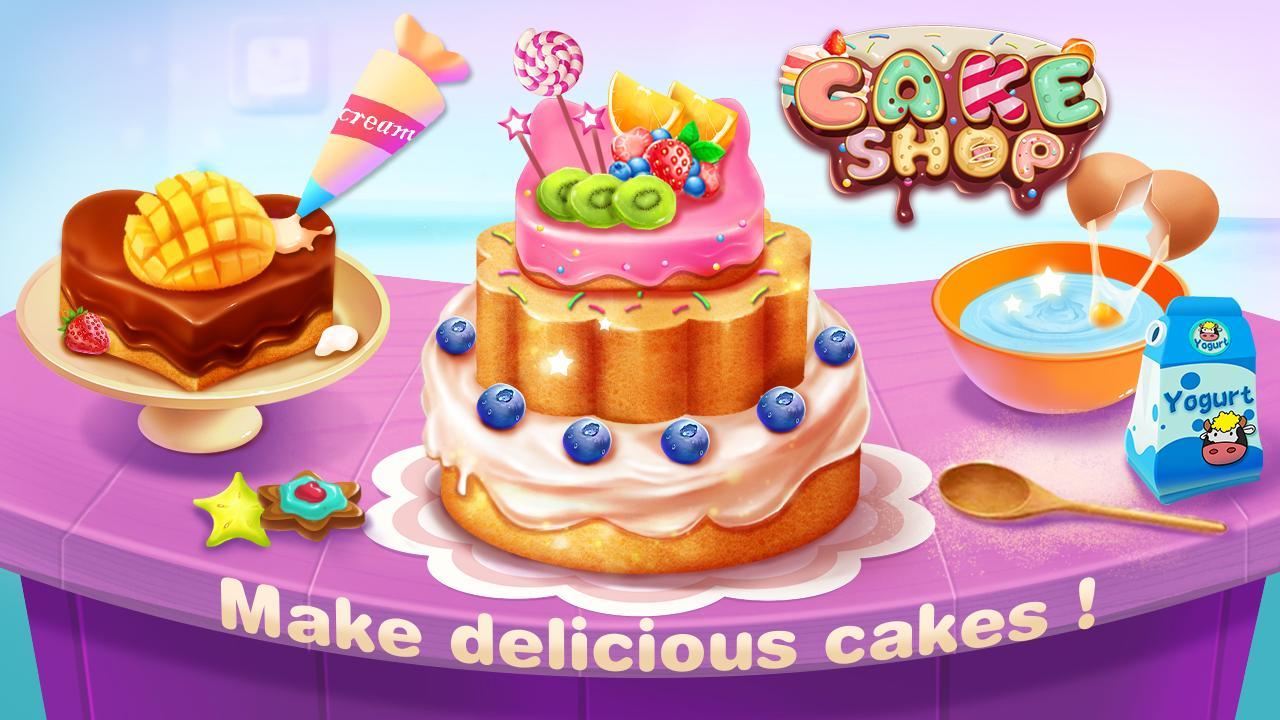 Captura de Tela do Jogo Cake Shop