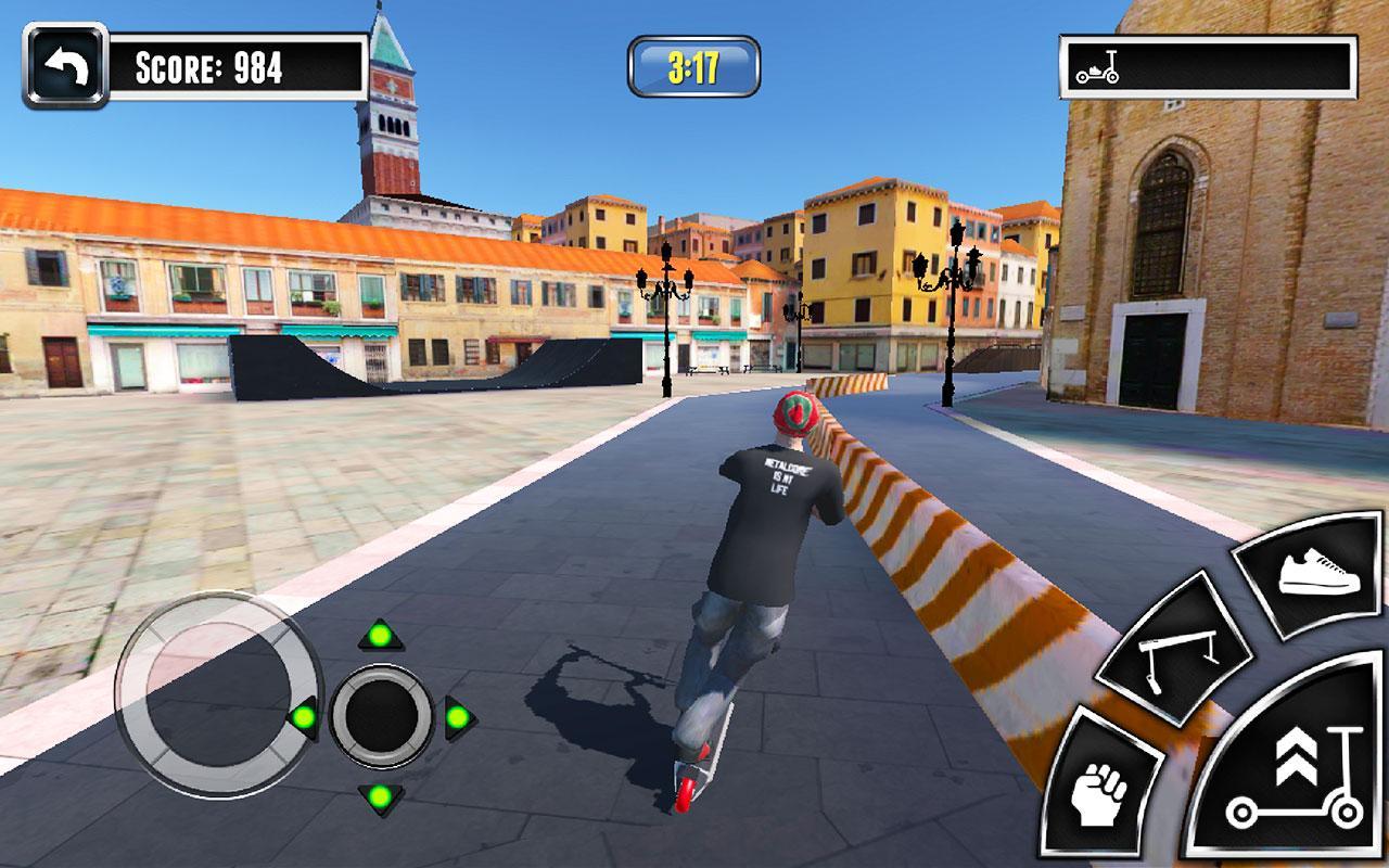 Scooter X screenshot game