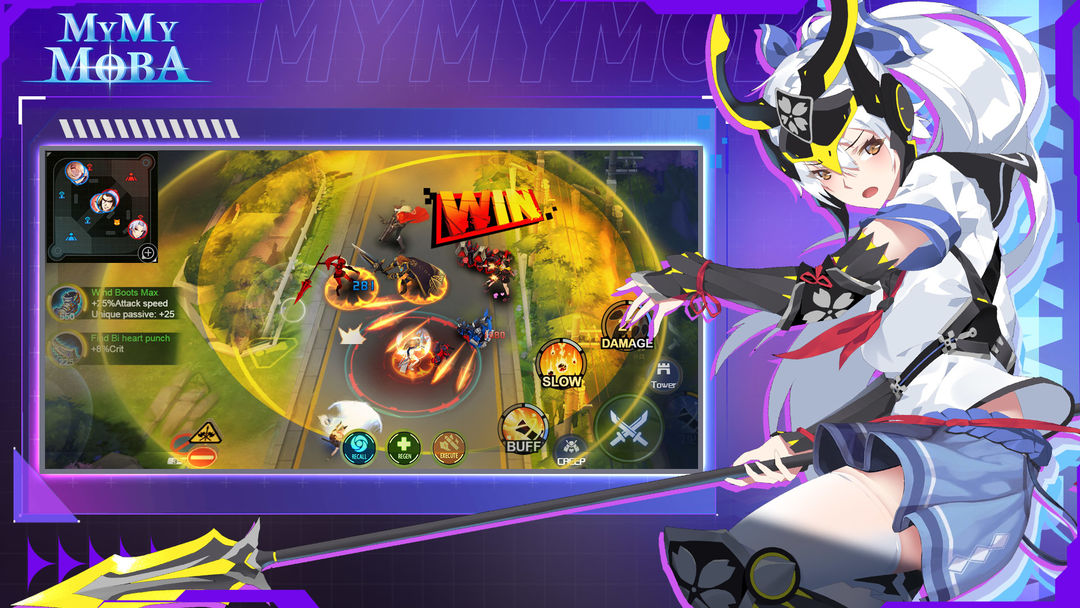 Screenshot of MyMyMOBA