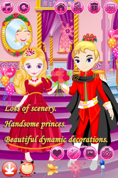 Beauty Princess: Dress up and Make up game for kids 게임 스크린샷