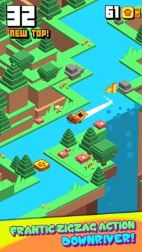 Splashy Cats: Endless ZigZag! Game Screenshot