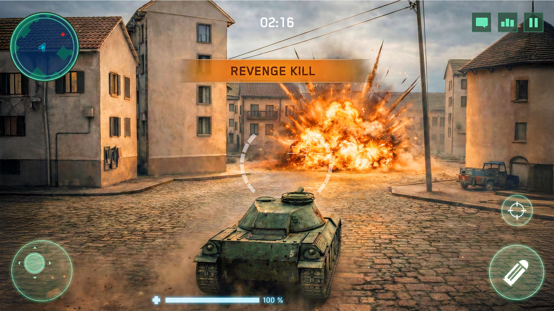 War Machines：Tanks Battle Game Game Screenshot