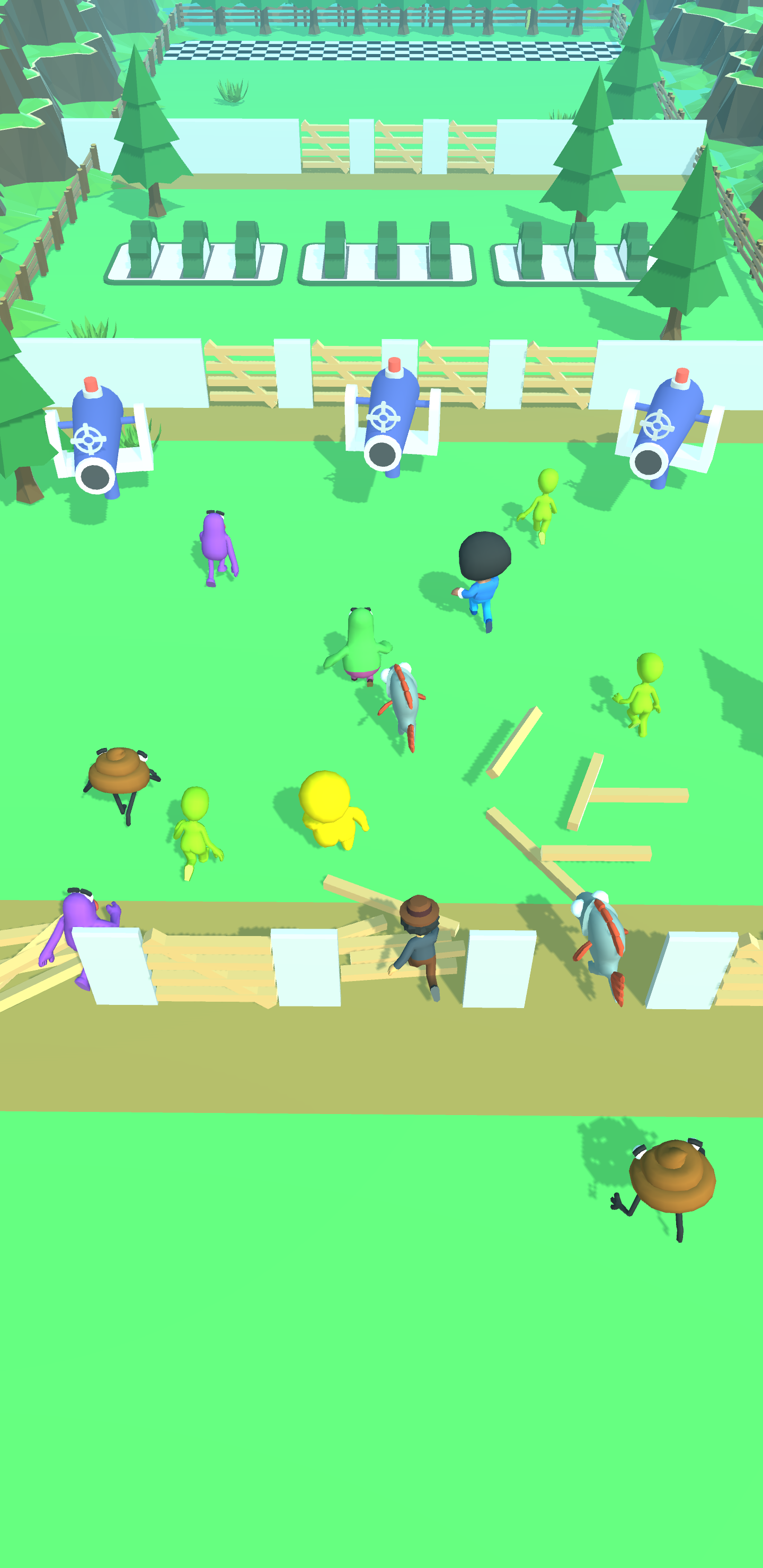 Bounce Royale: Obstacle Race Game Screenshot