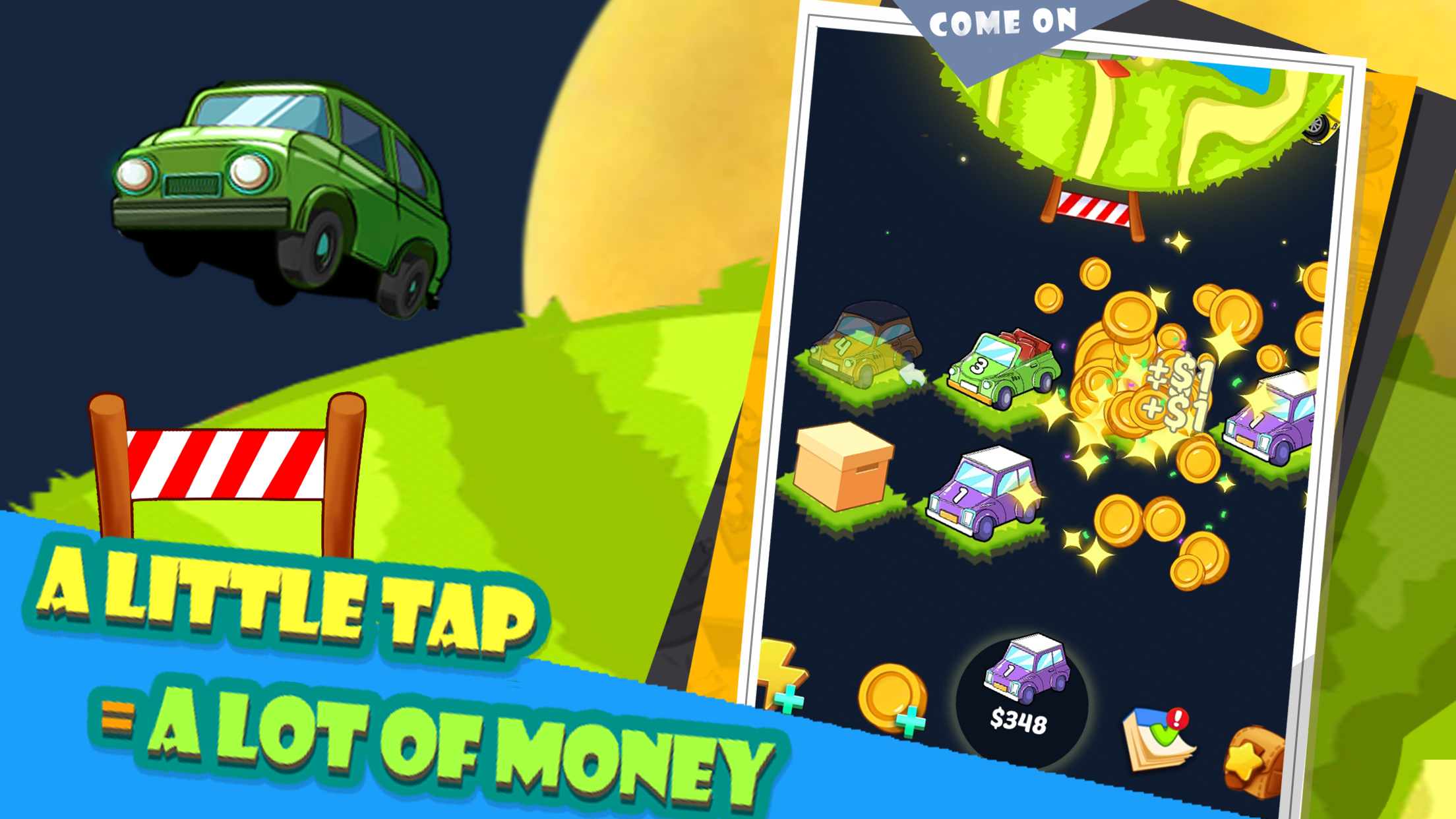 Merge World- Cute Car Merger Game Screenshot