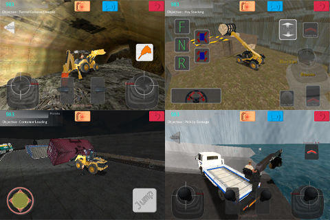 Excavator Game Screenshot