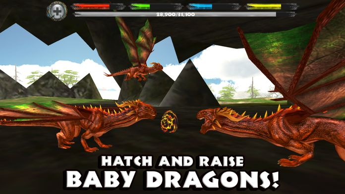 Screenshot of World of Dragons: 3D Simulator
