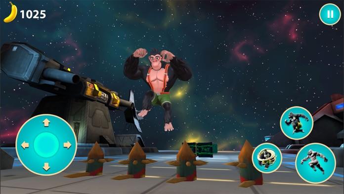 Gorilla Runner! Endless Spin Game Screenshot