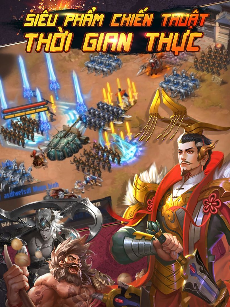 Công Thành Xưng Đế Mobile screenshot game