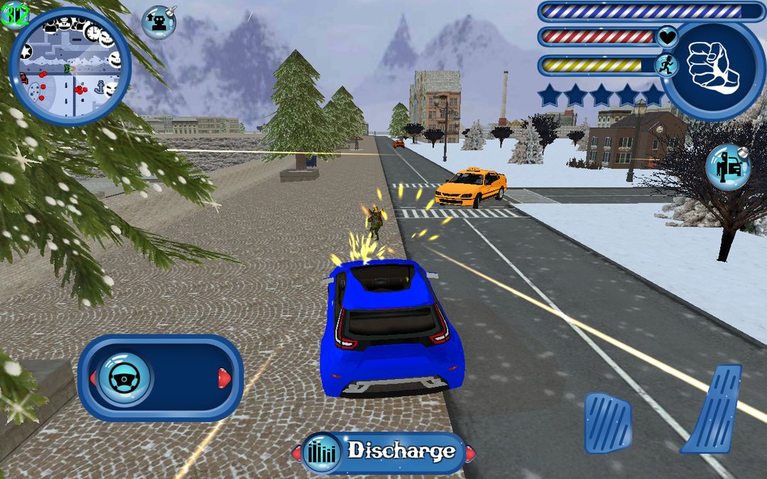 Winter Robot Rise screenshot game