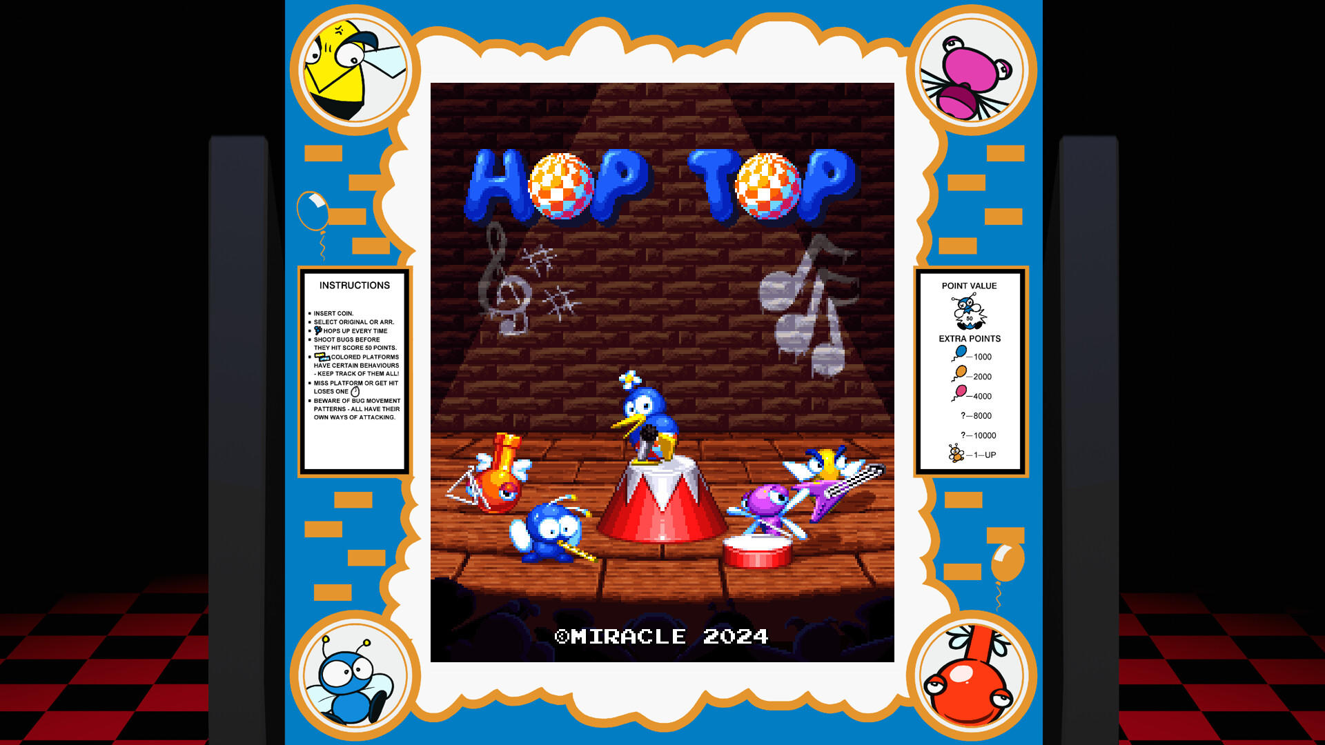 HOP TOP Game Screenshot