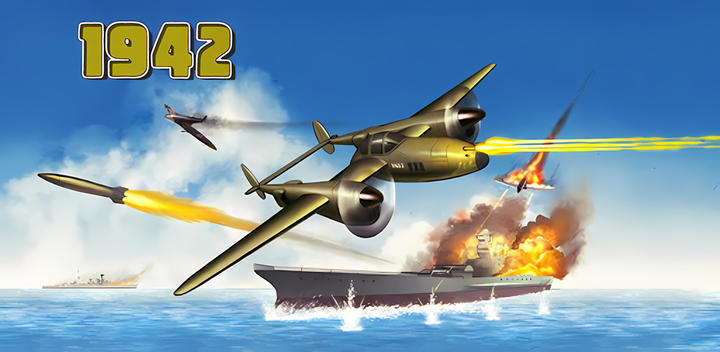 Banner of 1942 - Classic shooting games 3.98