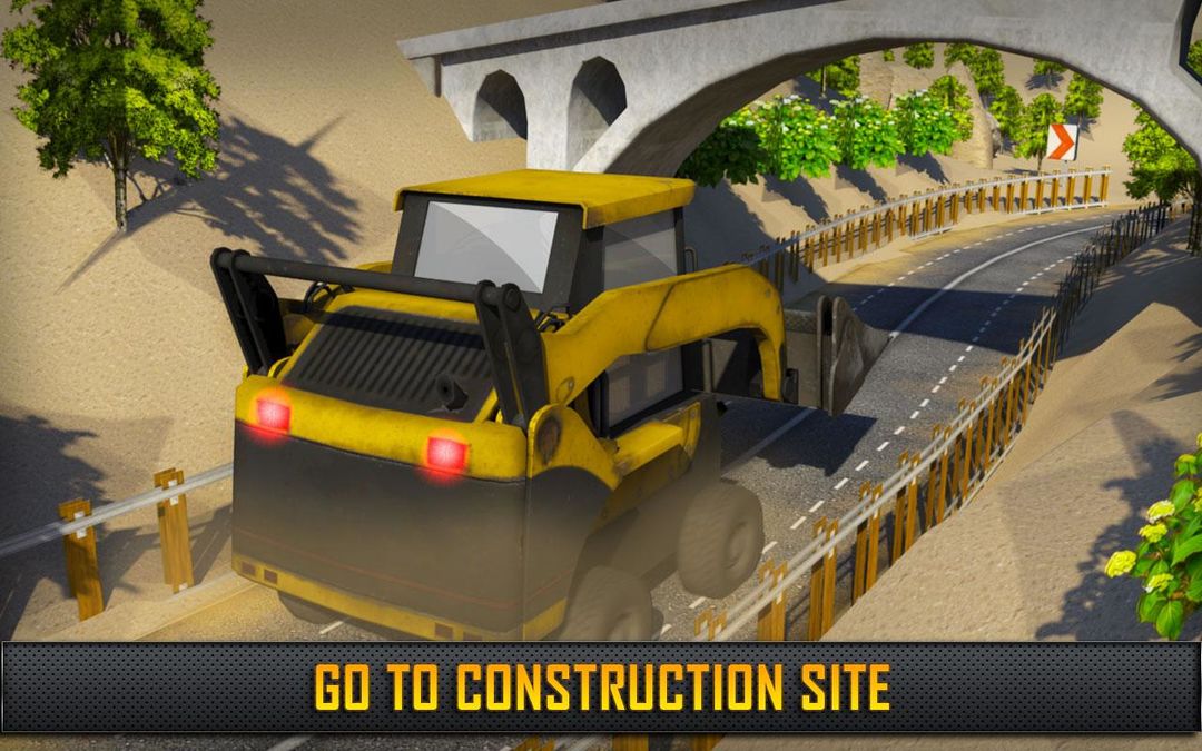건설 크레인 힐 드라이버 Construction 3D 게임 스크린 샷