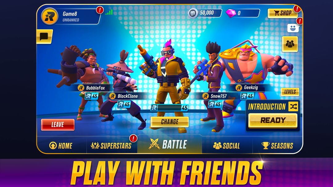Rumble League screenshot game