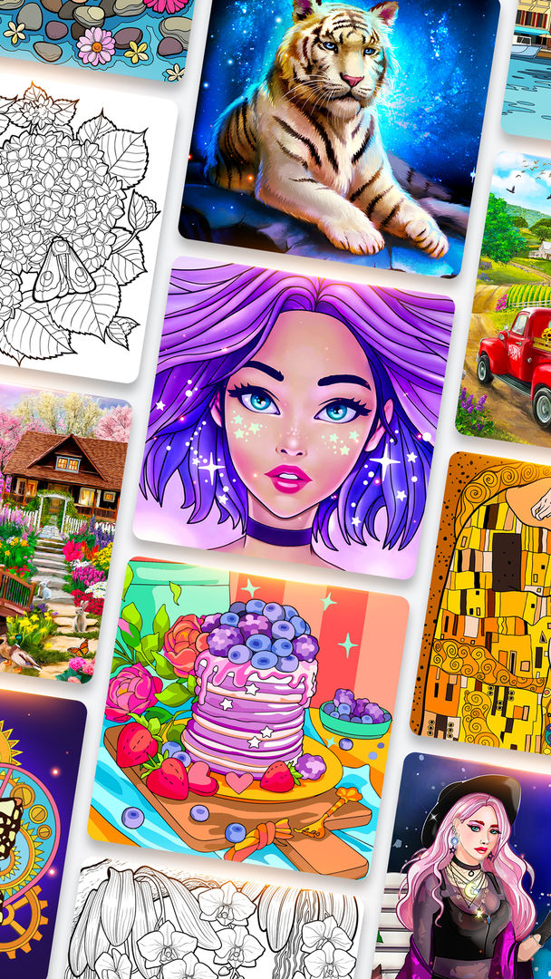 Magic Color by Number: Paint screenshot game