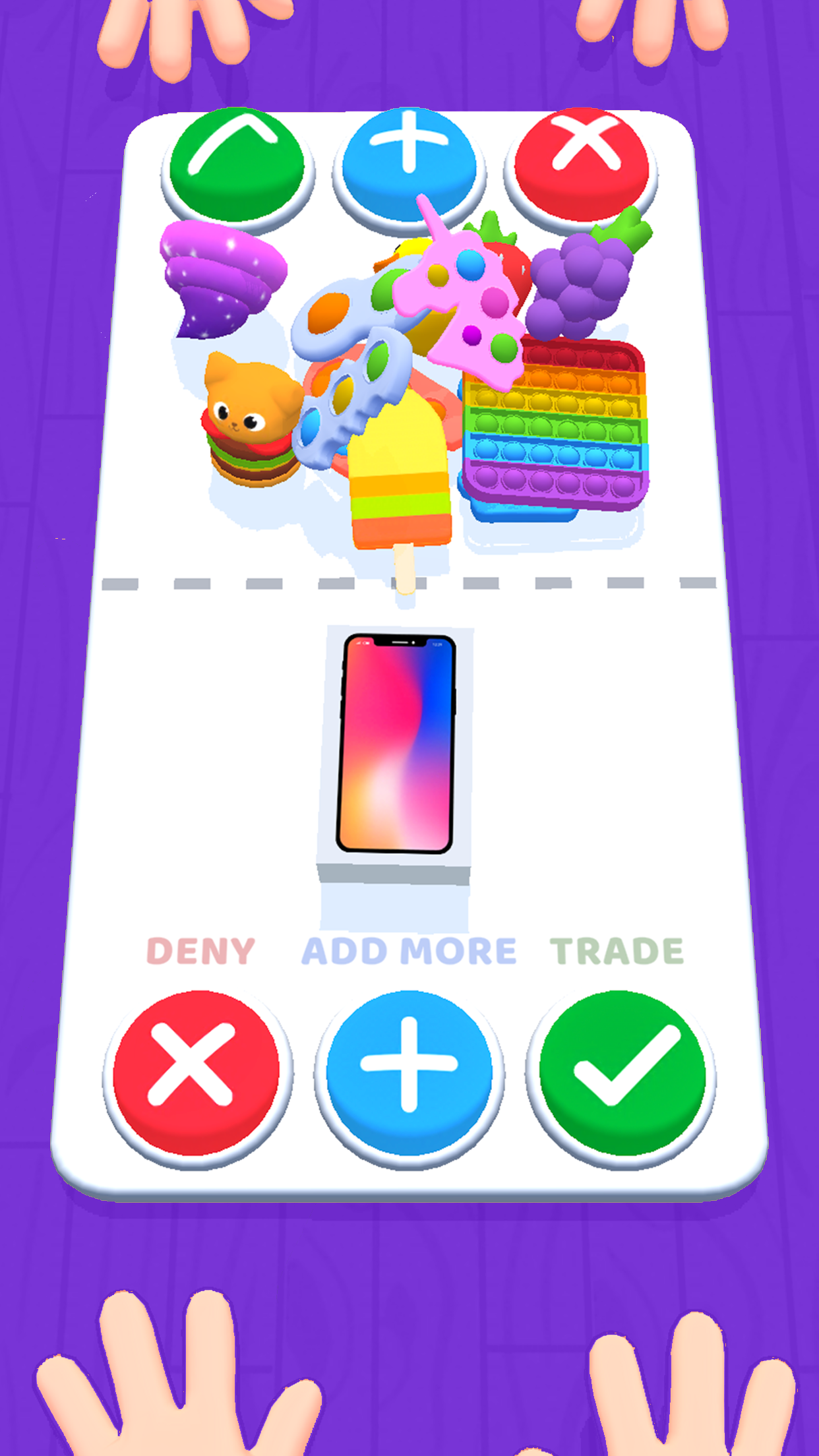 Fidget Toys Trading・Pop It 3D Game Screenshot