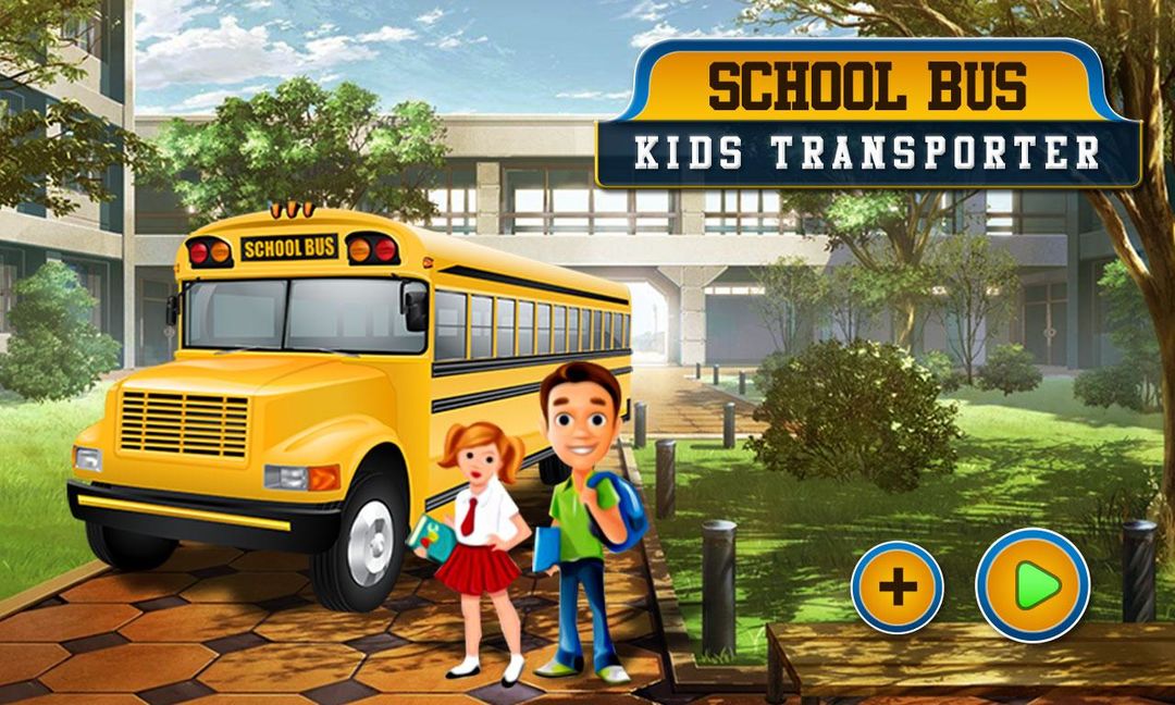 School Bus : Kids Transporter 게임 스크린 샷