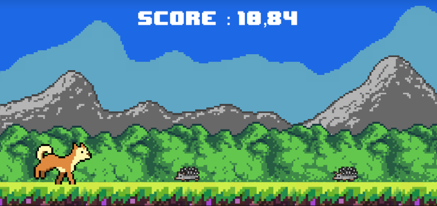 Doggo Runner Game Screenshot