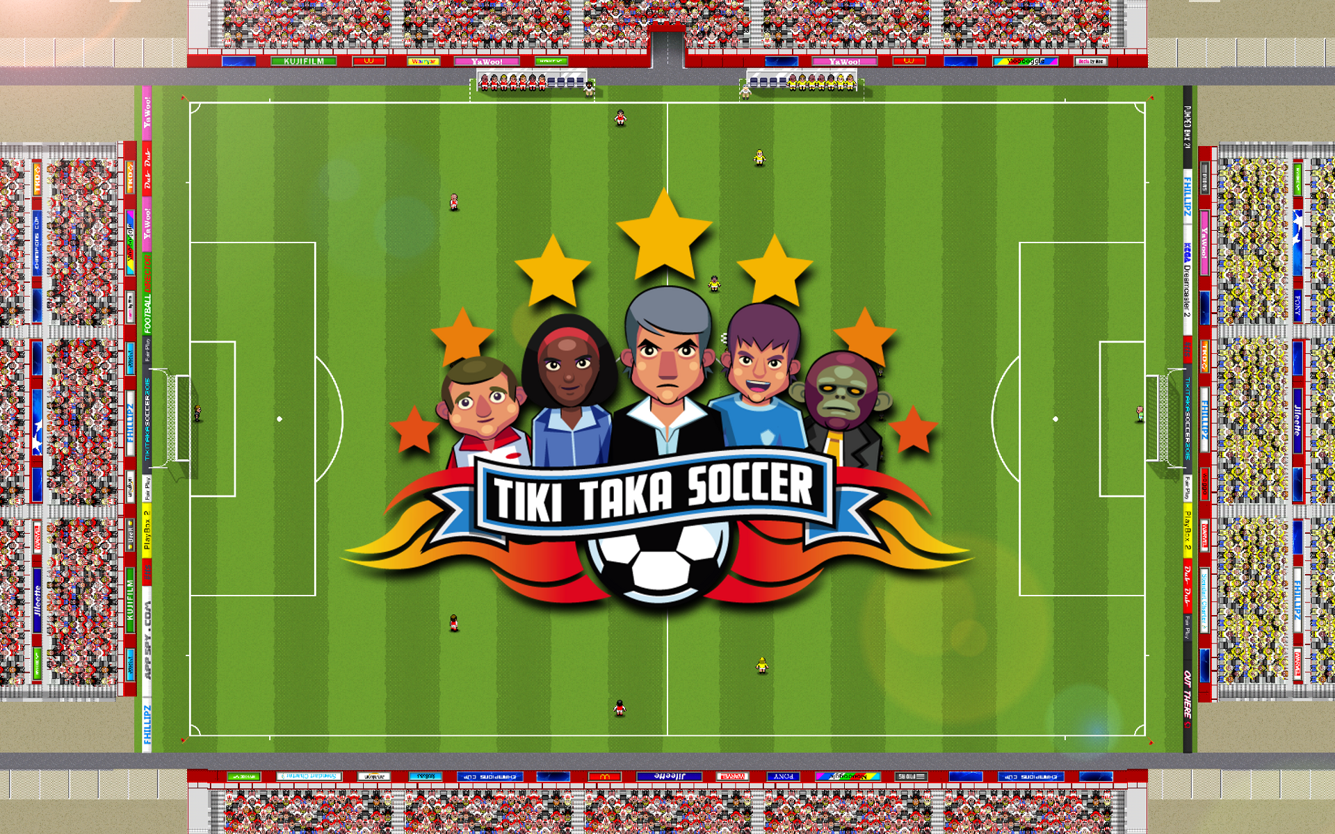 Скриншот игры Tiki Taka Soccer