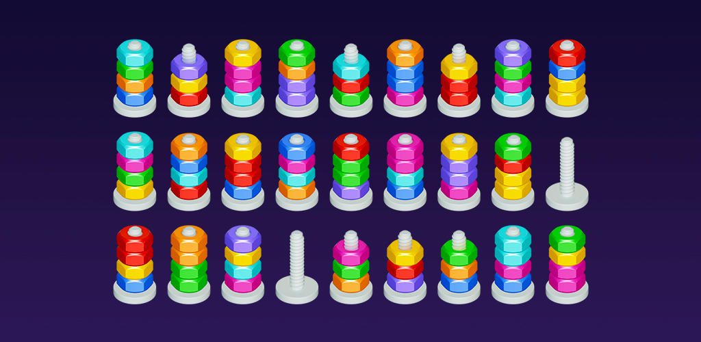 Banner of Nut Sort Puzzle:Nuts and Bolts 