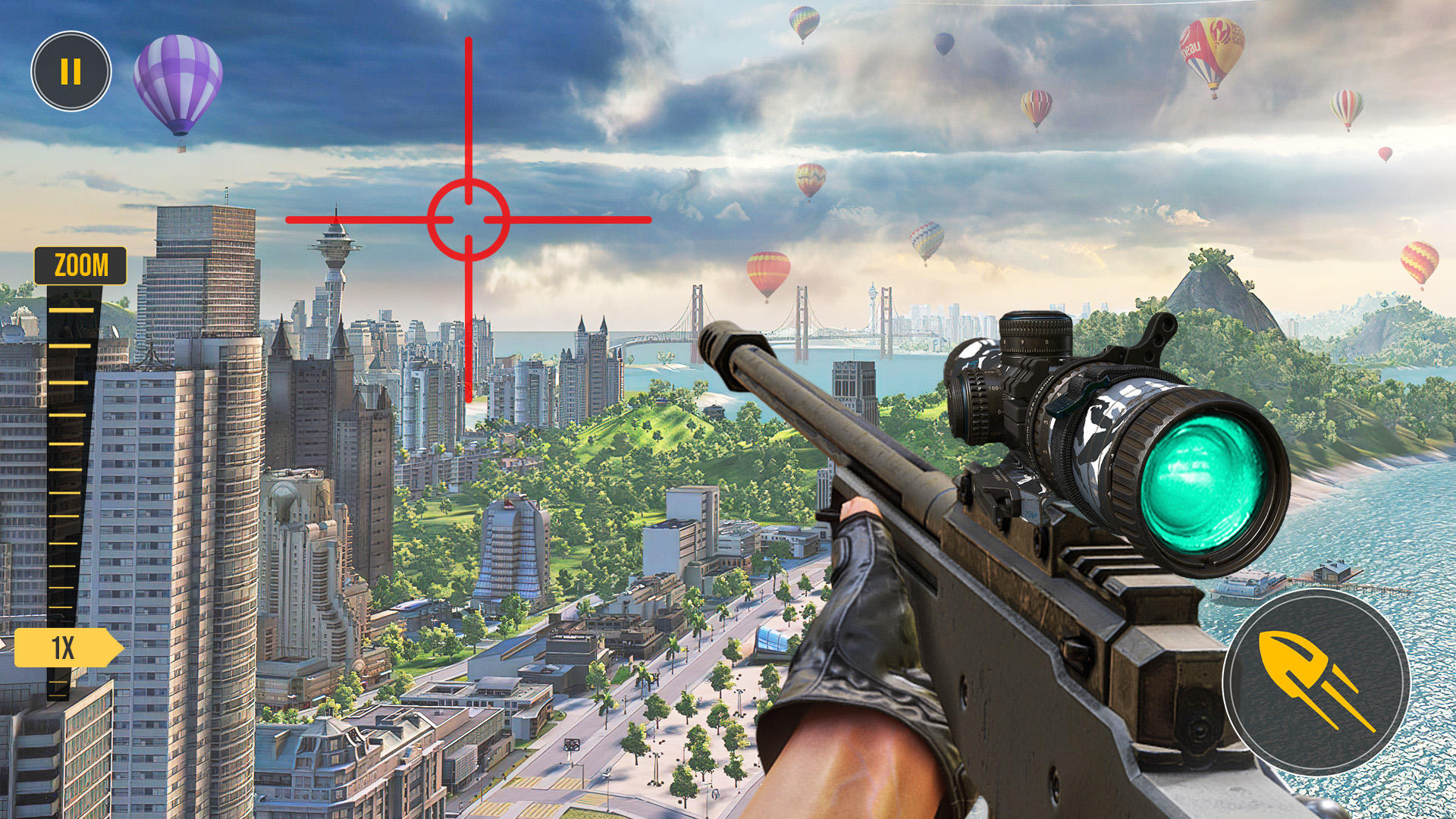 Screenshot of Sniper 3D Shooting War Games